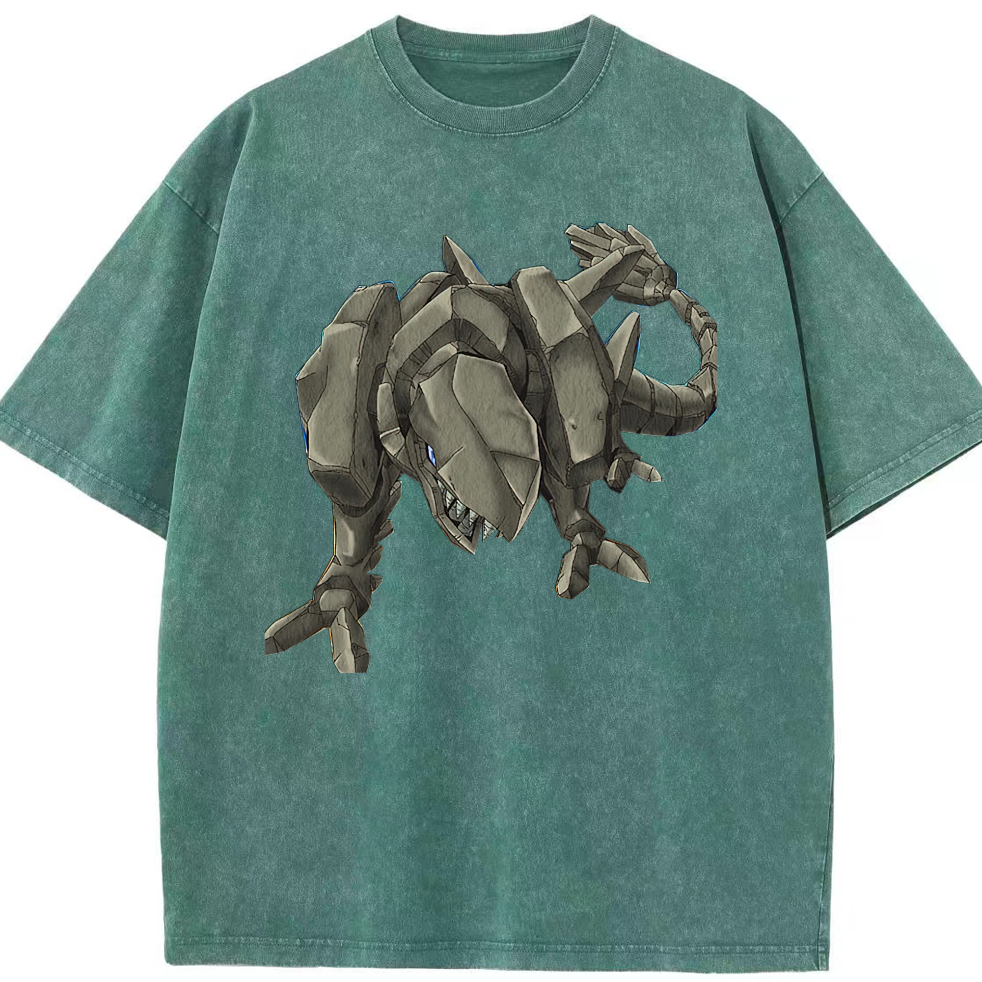 （画像用） 遊☆戯☆王 Yu-Gi-Oh! 綿100% ヴィンテージ風 半袖Tシャツ（フロントプリント）